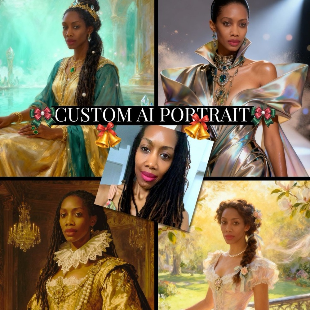 Your Custom AI Portrait – Digital Art (See Description)